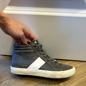 Vintage Havana Bristol ll high top sneakers size 7 in wild black